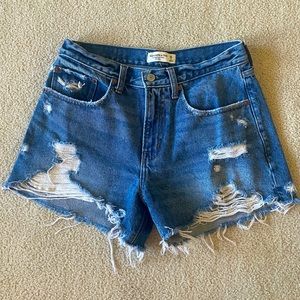 Abercrombie and Fitch MidRise Boyfriend Shorts